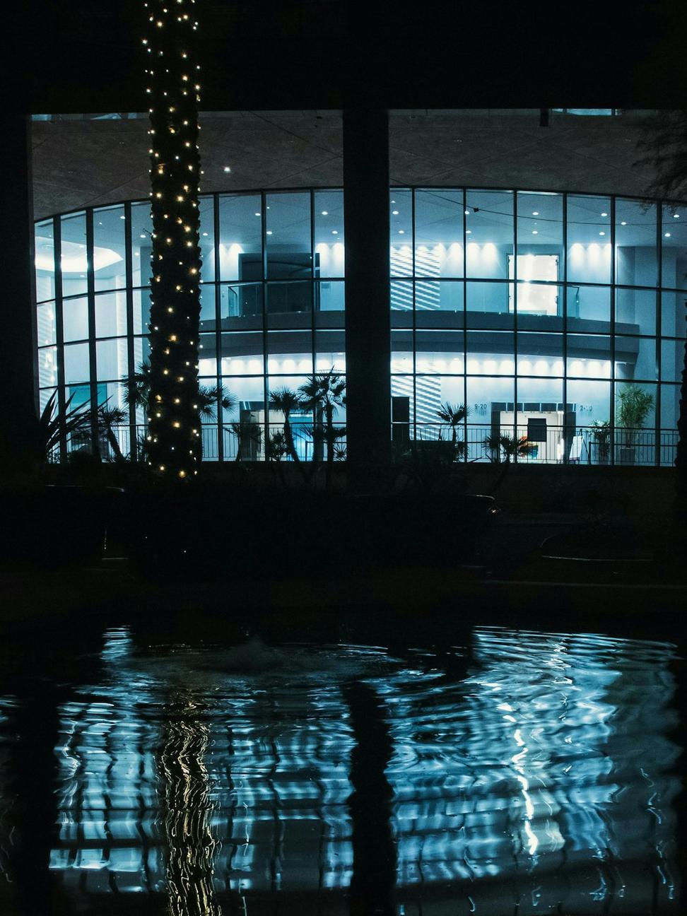 Infinity Pool with City Views